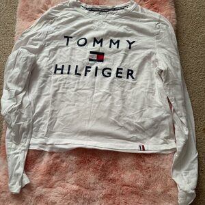 Tommy Hilfiger White Long Sleeve Shirt